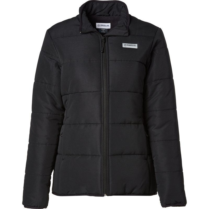 Magellan Outdoors Women’s Barton Creek Puffer Jacket Black, X-Large - Women's Ski Outerwear at Academy Sports product image