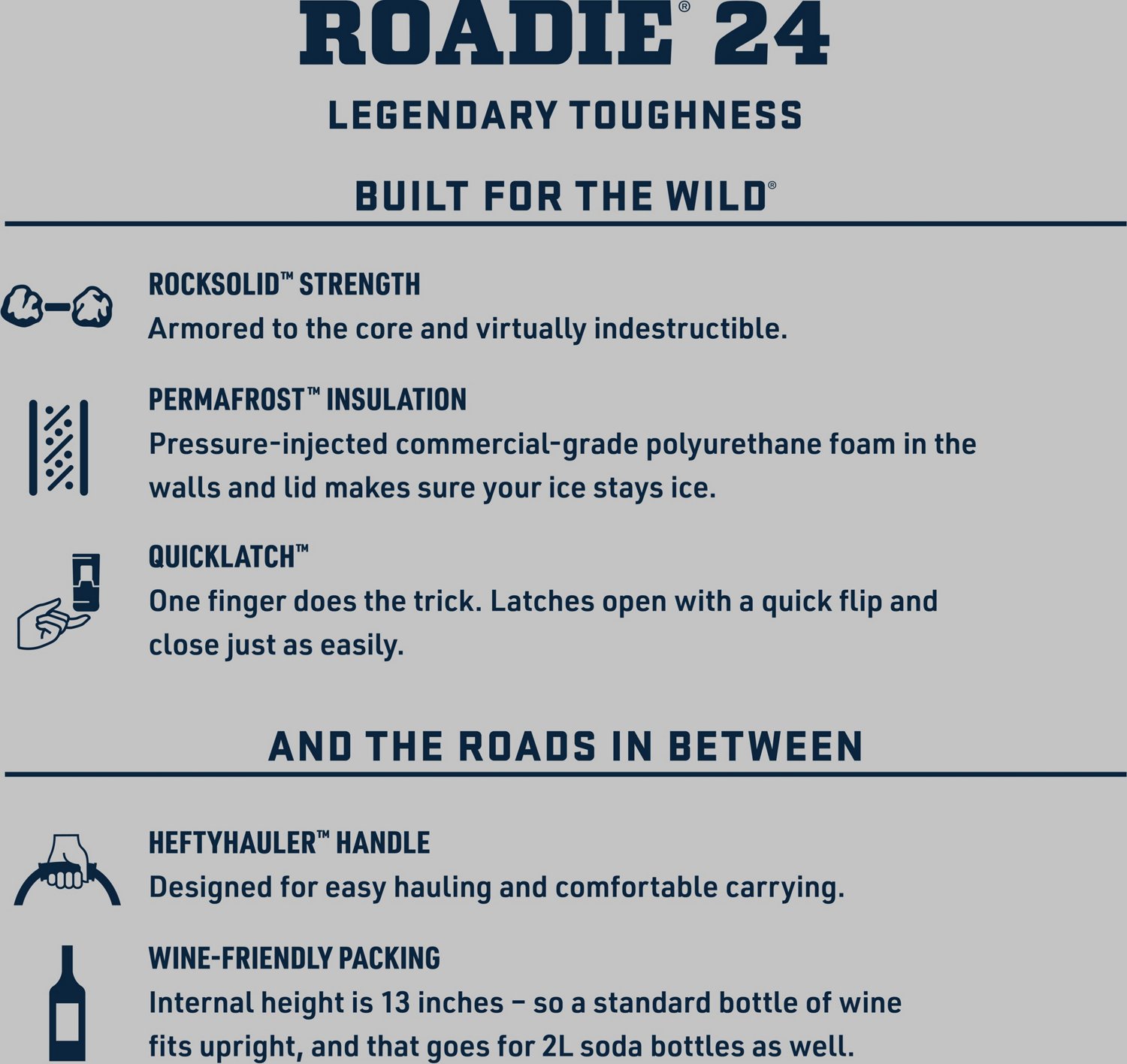 YETI Roadie 24 Hard Cooler                                                                                                       - view number 7