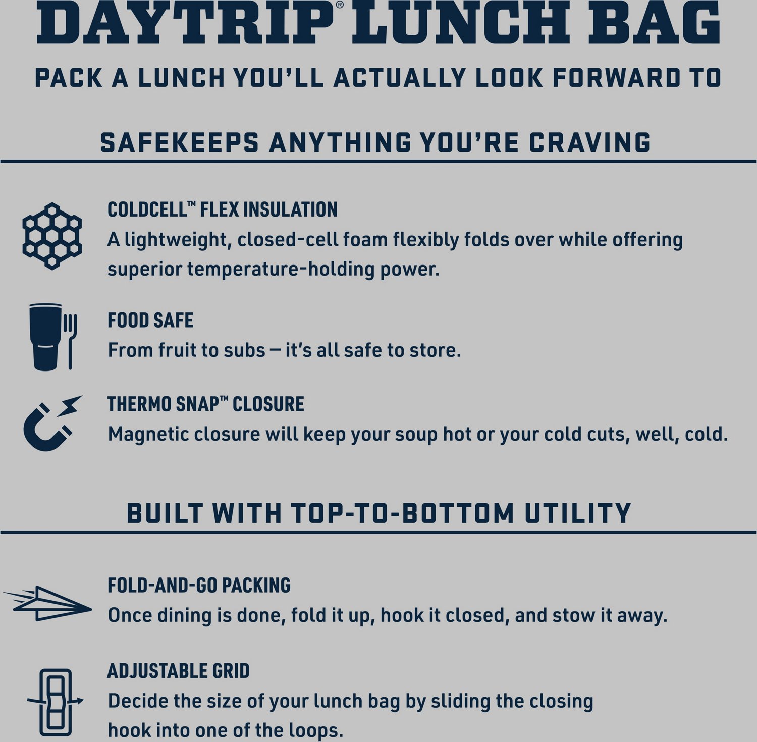 Daytrip Lunch Bag – Half-Moon Outfitters