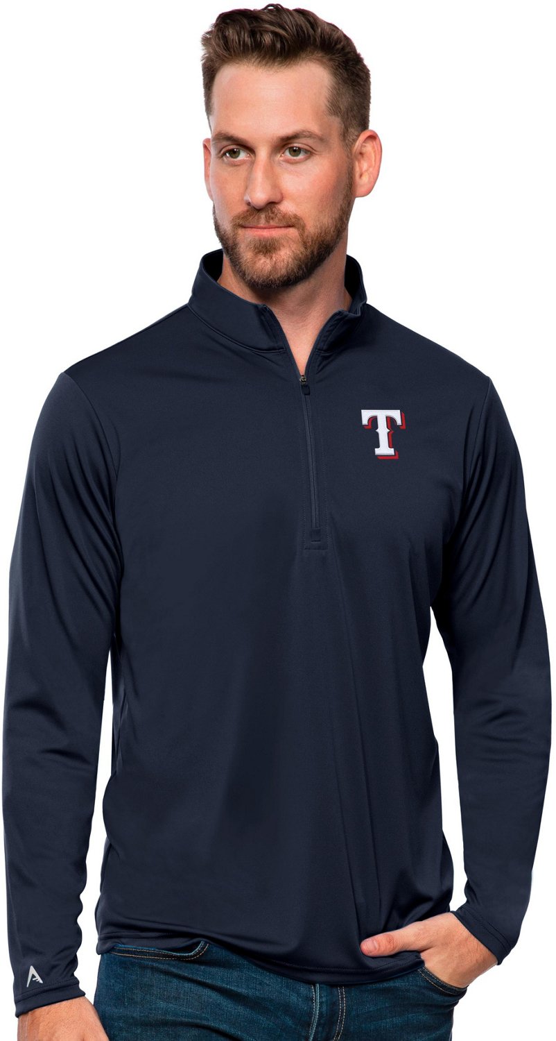 Antigua Men's Texas Rangers Tribute Pullover