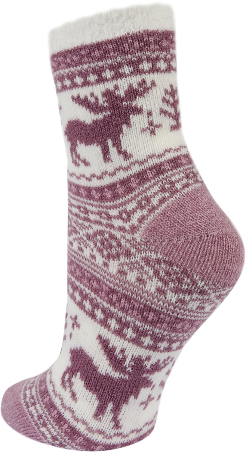 Magellan Women's Moose 2.0 Crew Lodge Socks                                                                                      - view number 2