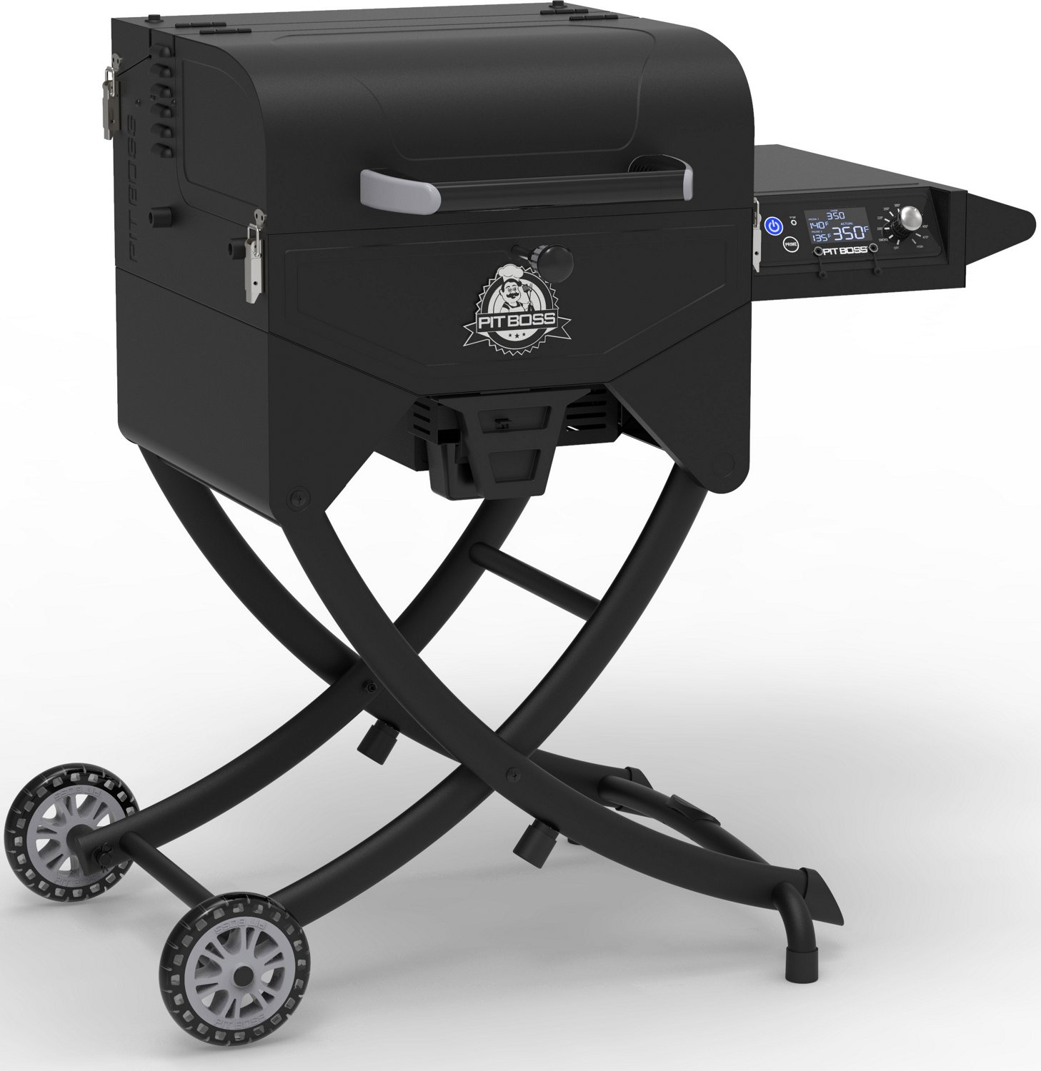 Pit Boss 260 Portable Electric Wood Pellet Smoker Grill & Cover 