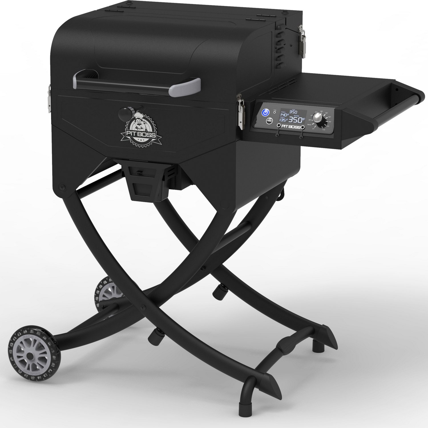 Pit Boss 260 Portable Electric Wood Pellet Smoker Grill & Cover 