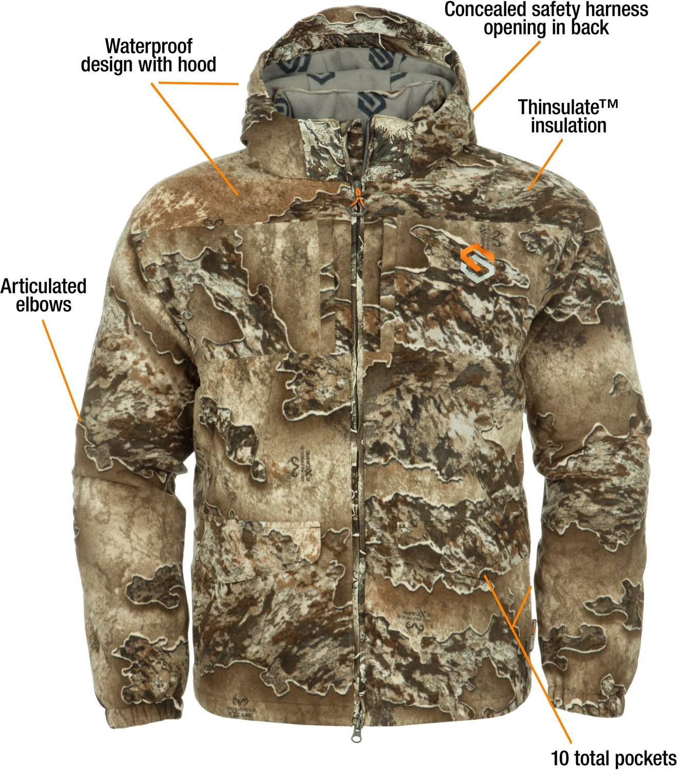 ScentLok Men's BE:1 Fortress Parka - view number 4