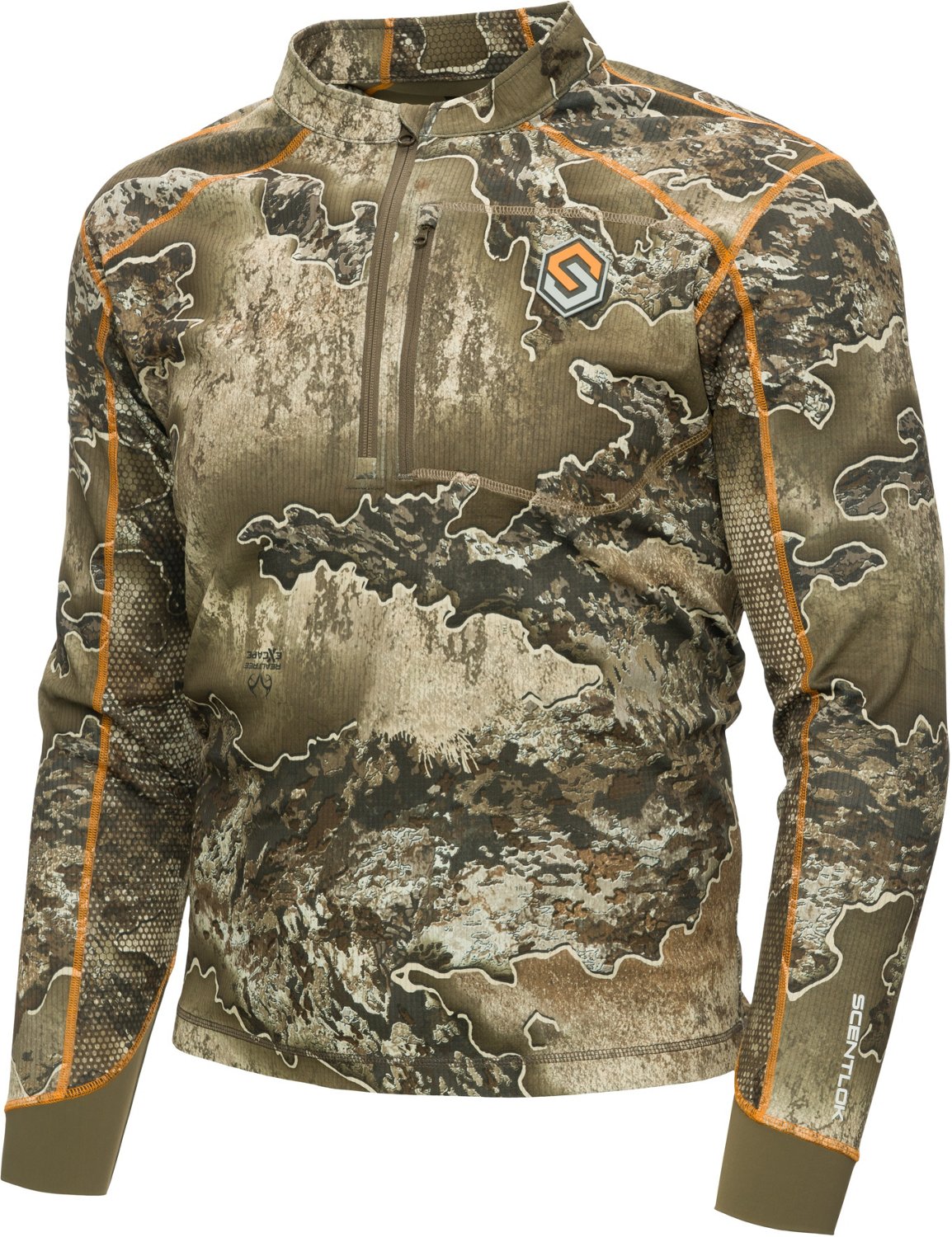 ScentLok Men's Savanna Aero Attack 1/4 Zip Shirt 2.0 - view number 3