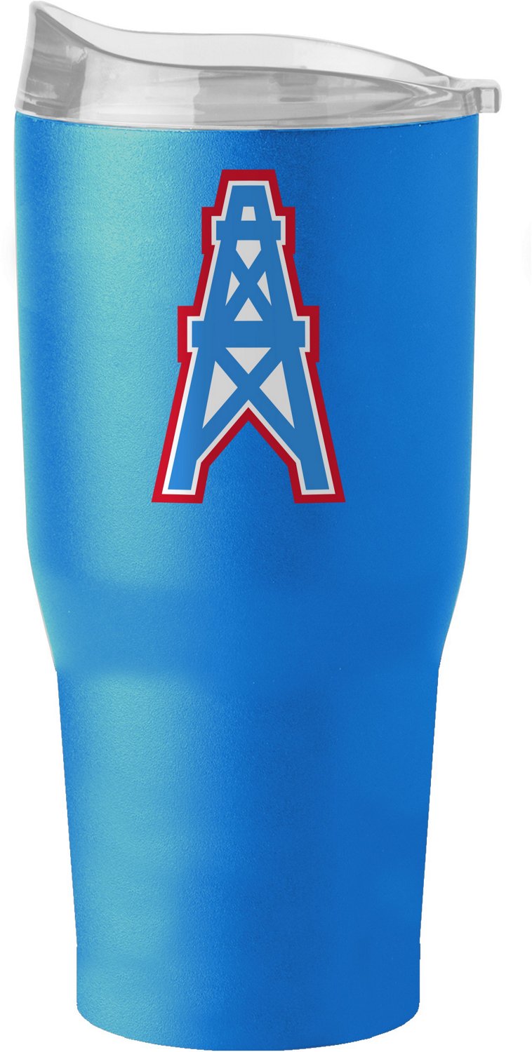 Logo Brands Houston Oilers 30 oz Gameday Stainless Steel Tumbler