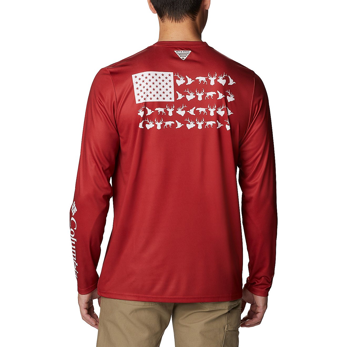 Columbia Sportswear Men's University of Alabama PHG Terminal Shot Long Sleeve T-shirt                                            - view number 1