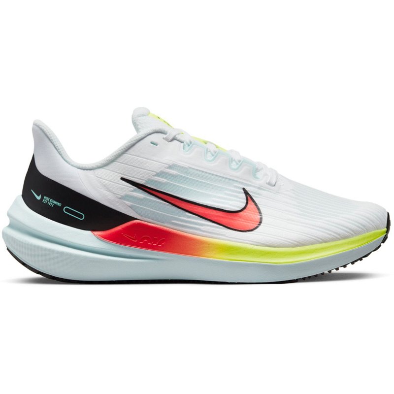 Nike Women's Zoom Winflo 9 Shoes White/Bright Red, 9.5 - Women's Running at Academy Sports product image