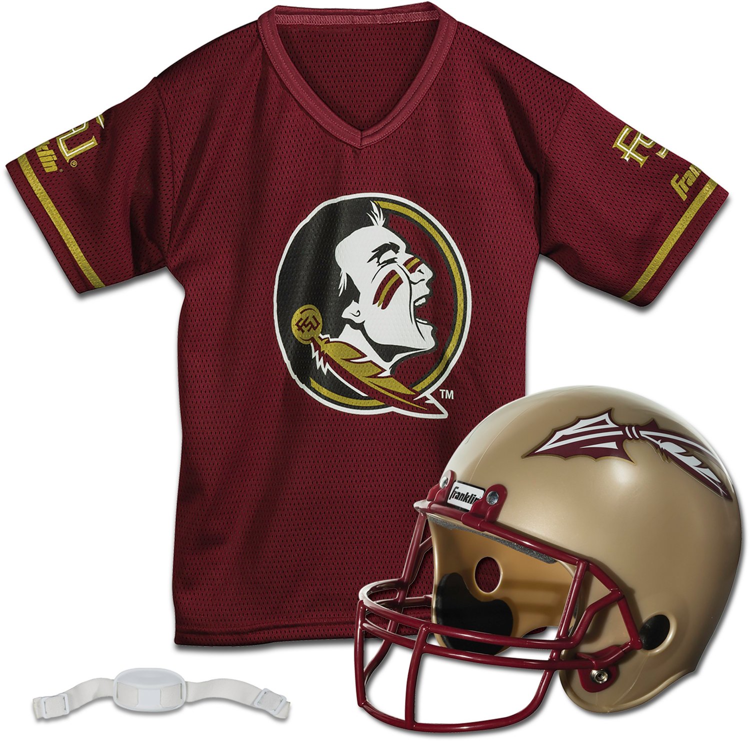 Franklin Youth Florida State University Football Helmet and Jersey Uniform Set - view number 2