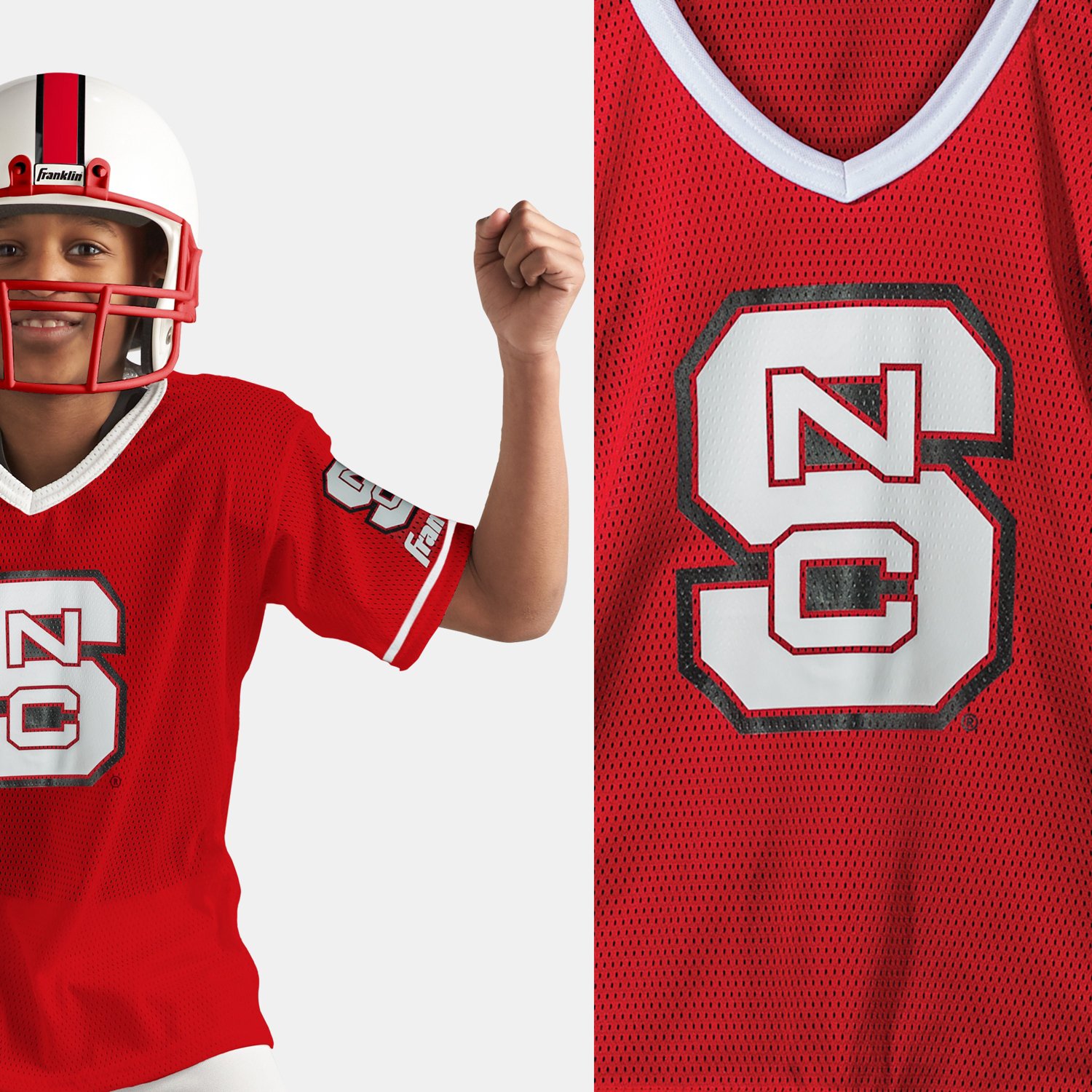 Franklin Youth North Carolina State University Deluxe Football Uniform