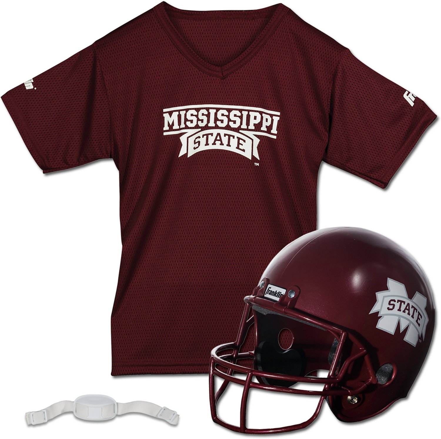 Franklin Youth Mississippi State University Football Helmet and Jersey Uniform Set - view number 2