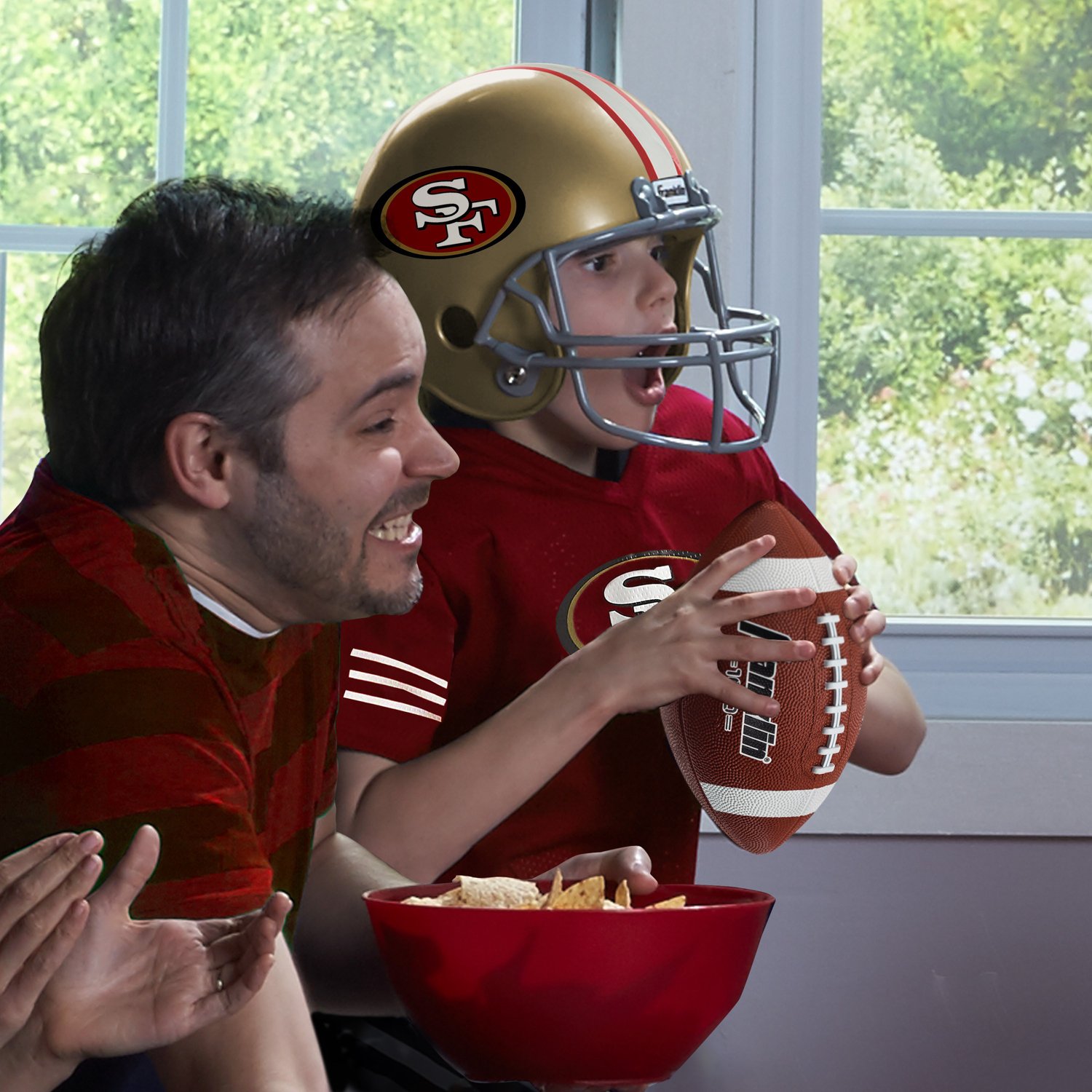 49ers youth helmet