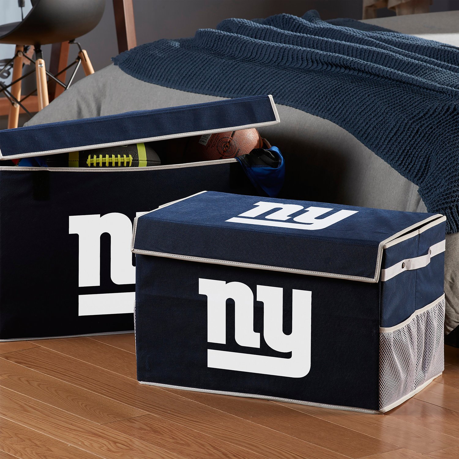 Franklin New York Giants Collapsible Footlocker Storage Bin - view number 3