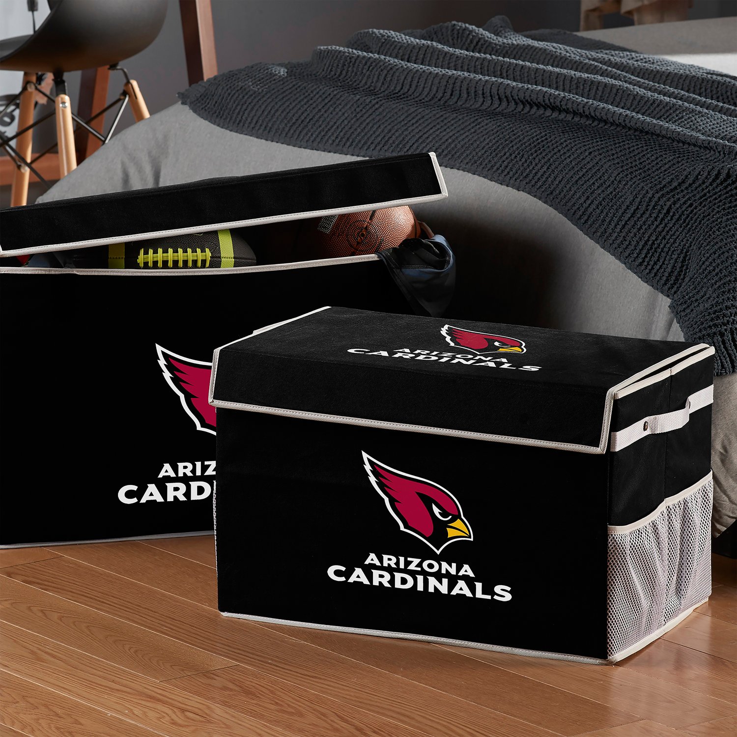 Franklin Arizona Cardinals Collapsible Storage Footlocker Bin
