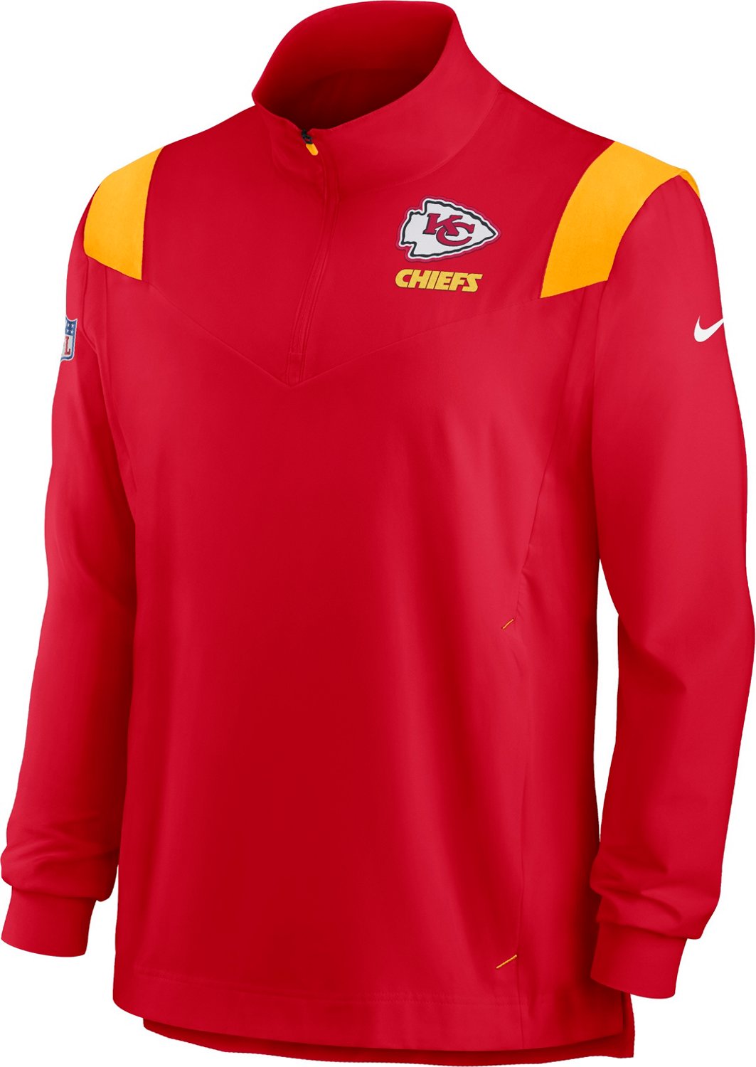 Nike Men's Kansas City Chiefs Repel Lightweight Coach Jacket Academy