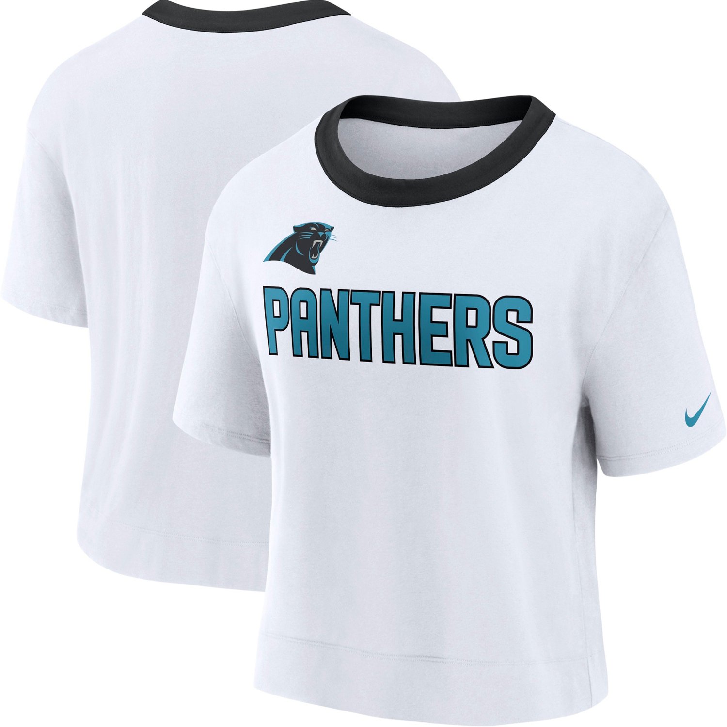 Nike Logo Carolina Panthers Shirt - High-Quality Printed Brand