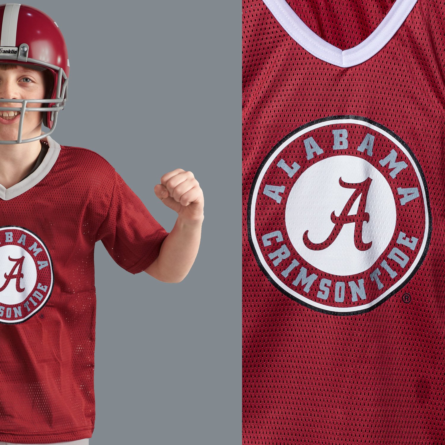  Franklin Sports unisex child Helmet and Set sports fan jerseys,  Alabama Crimson Tide, Small-Medium US : Sports Fan Jerseys : Sports &  Outdoors