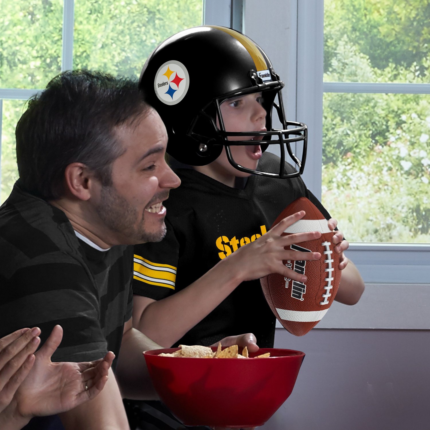 Franklin Youth Pittsburgh Steelers Deluxe Football Uniform Set - view number 2