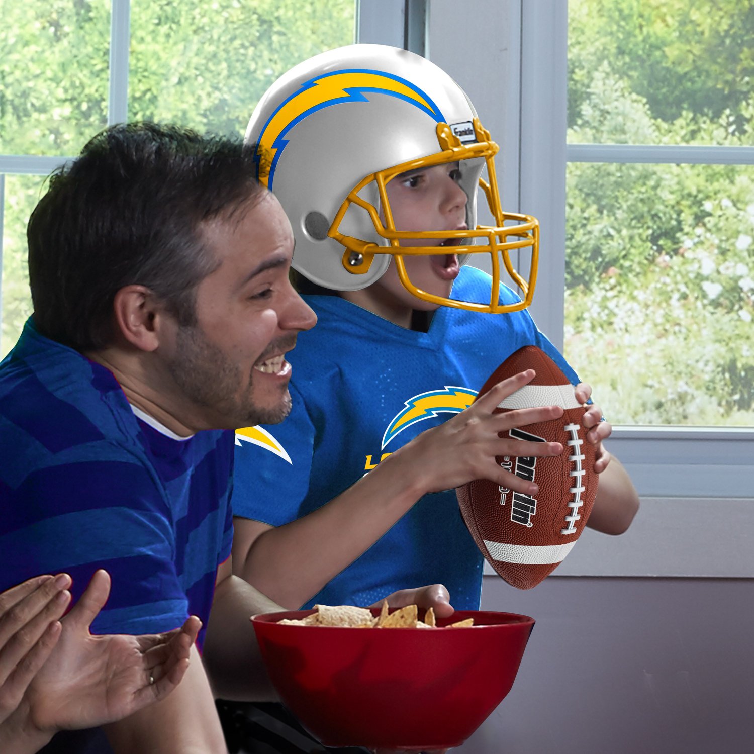 Franklin Youth San Diego Chargers Deluxe Football Uniform Set - view number 2