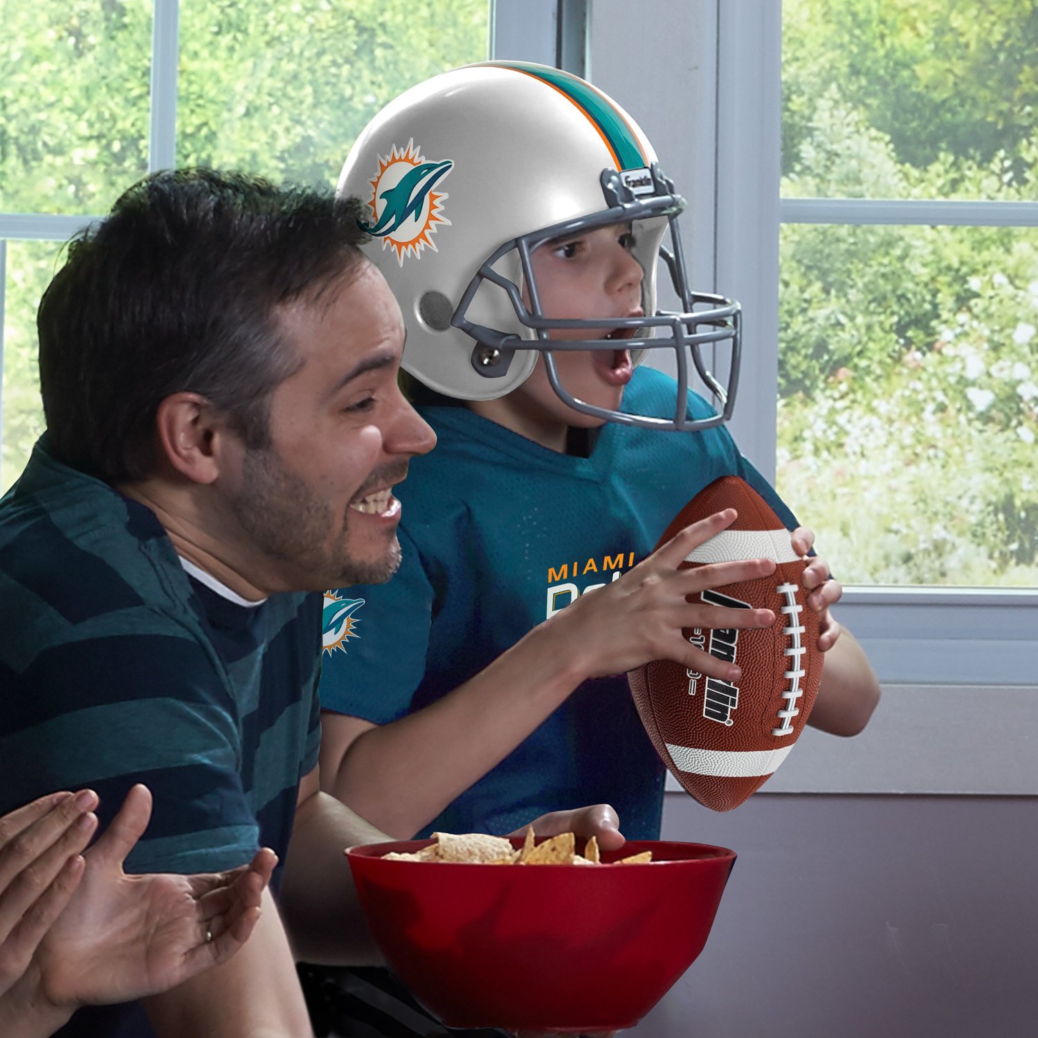 Franklin Youth Miami Dolphins Helmet and Jersey Set - view number 2