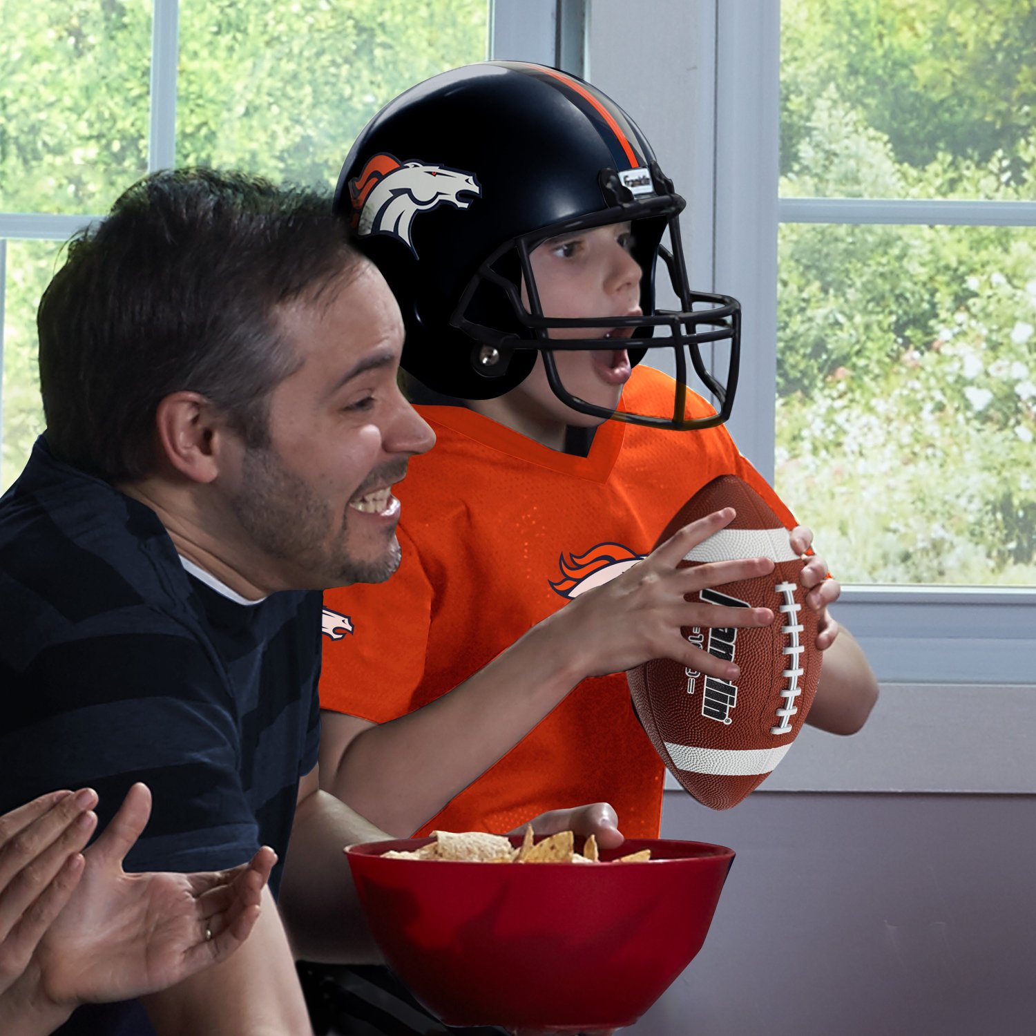 Franklin Youth Denver Broncos Helmet and Jersey Set