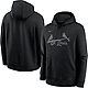 Nike Men's St. Louis Cardinals Pitch Black Pullover Hoodie                                                                       - view number 3 image