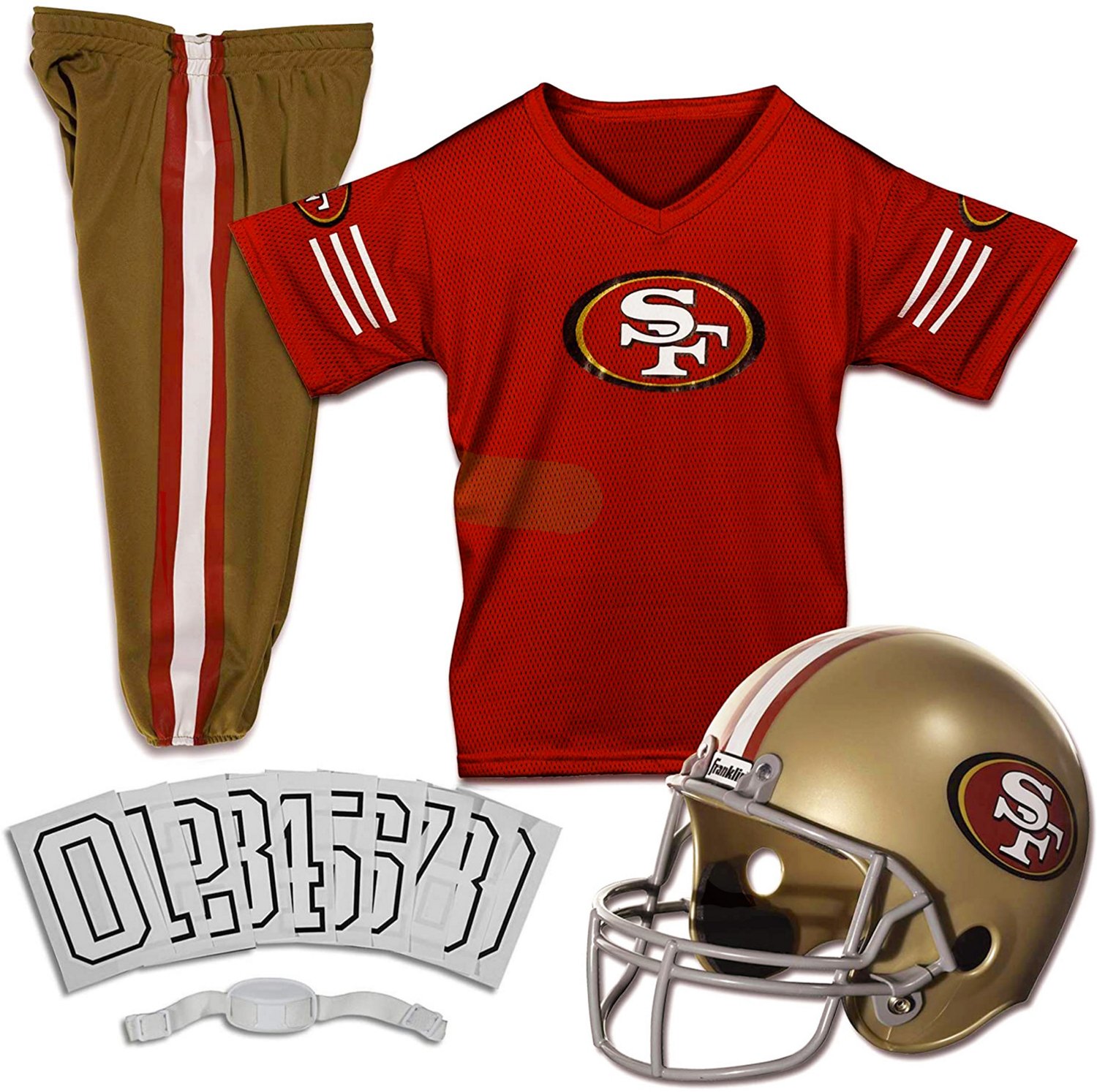 San Francisco 49ers Sports Football Uniform Yoga Leggings