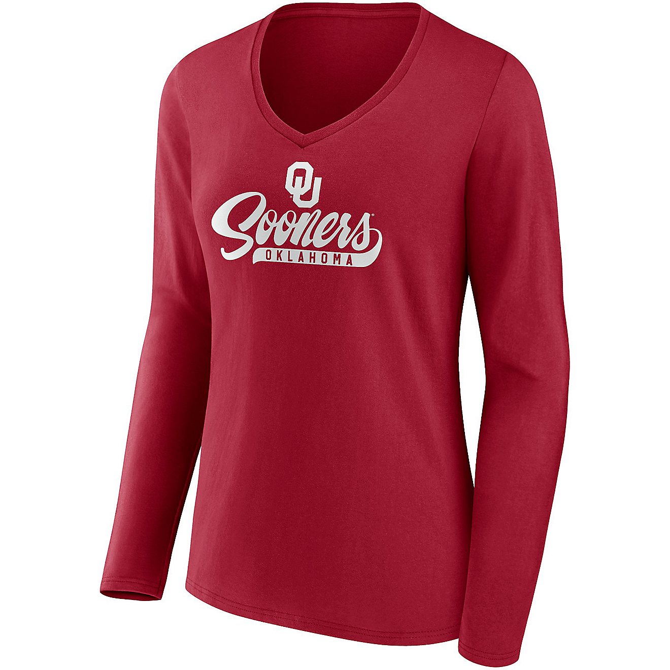 Fanatics Women's University of Oklahoma Speed Tested Graphic Long Sleeve T-shirt                                                 - view number 1