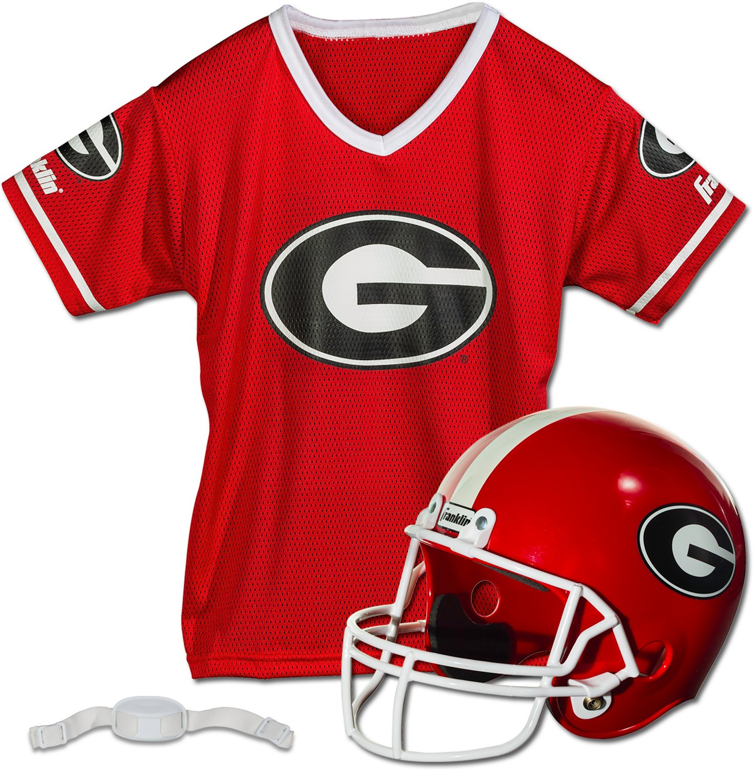 Franklin Youth University of Georgia Football Helmet and Jersey Uniform Set