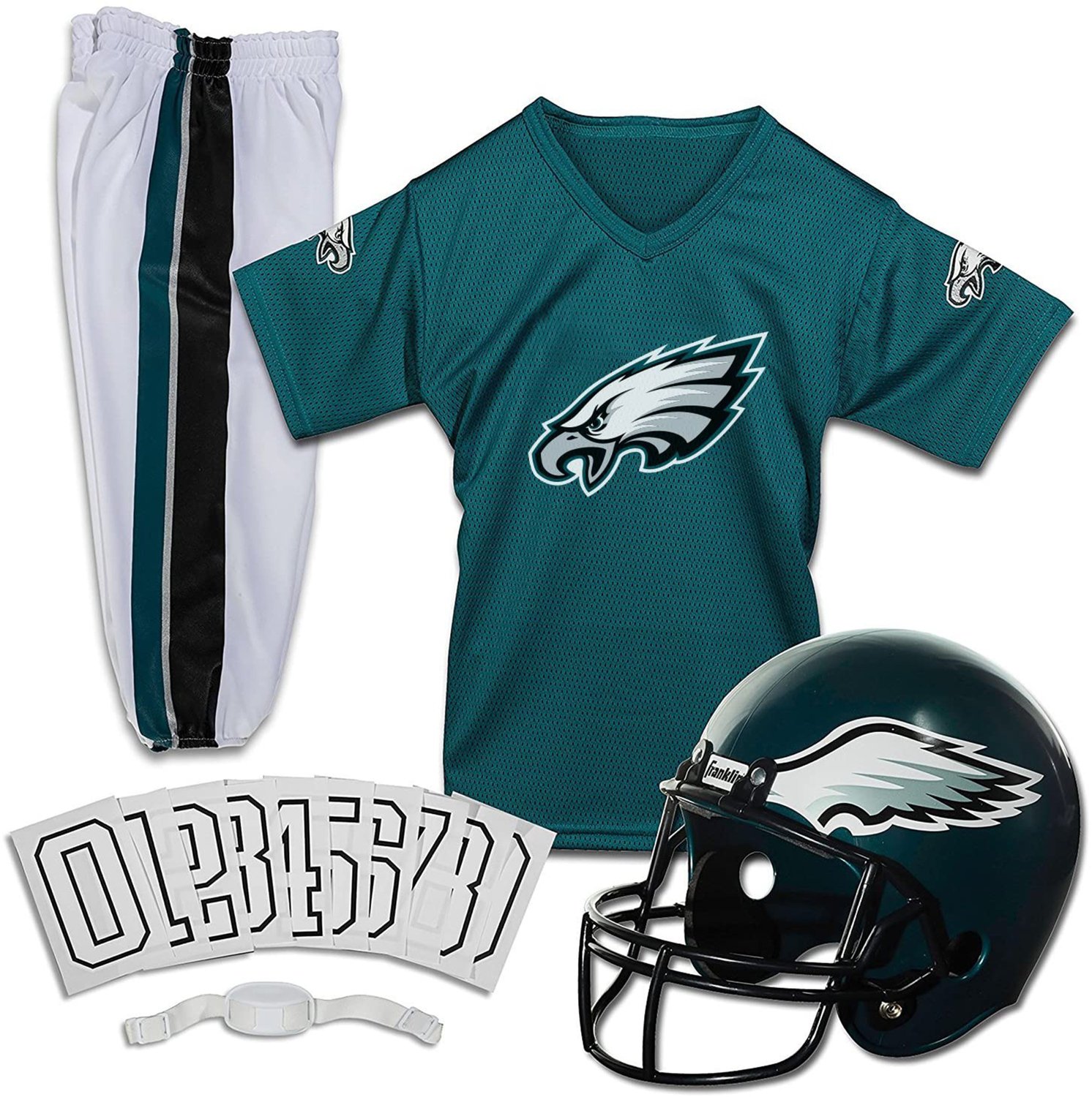 Franklin Youth Philadelphia Eagles Deluxe Football Uniform Set