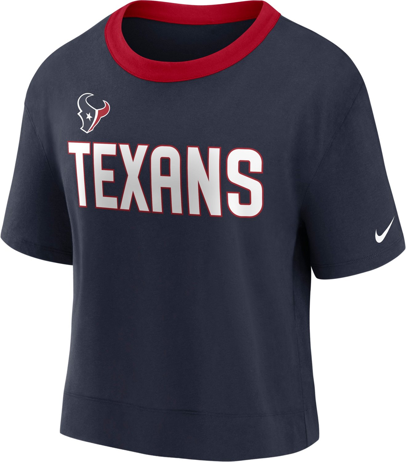 Girls Houston Texans T-Shirt New Era Long Sleeve Tee