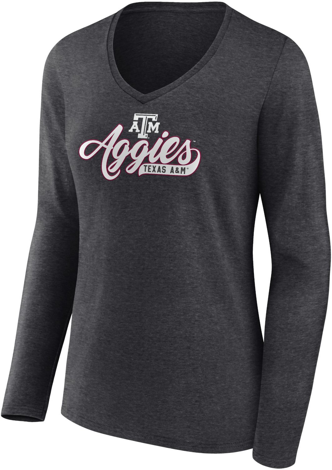 Texas A&M Women's Speed Tested Long Sleeve Graphic Tshirt Academy