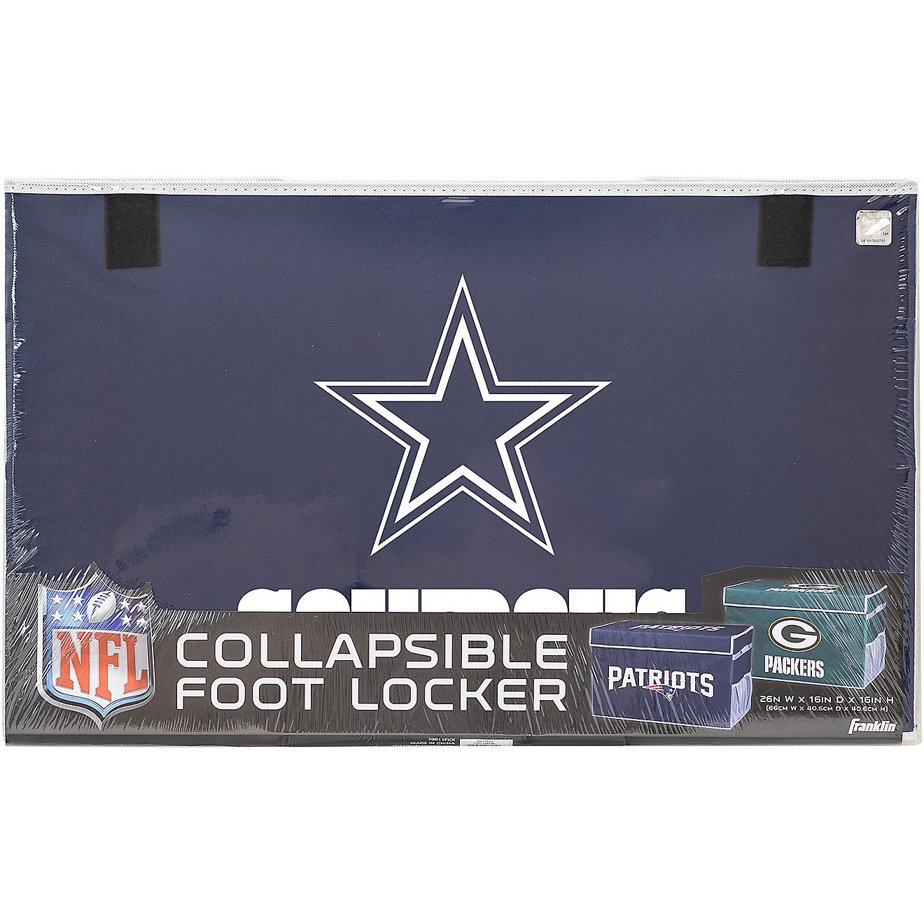 Franklin Dallas Cowboys Collapsible Storage Footlocker Bin