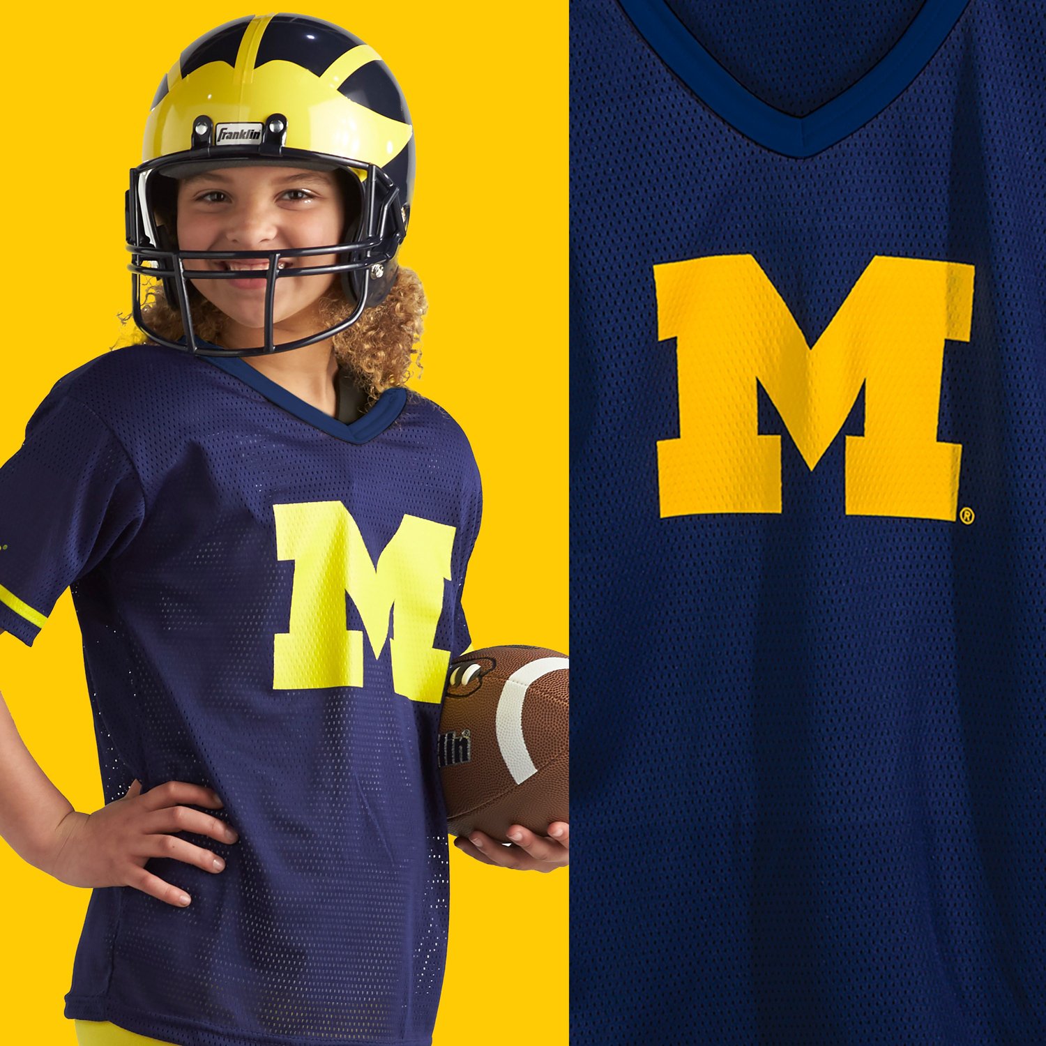 Youth michigan football store jersey