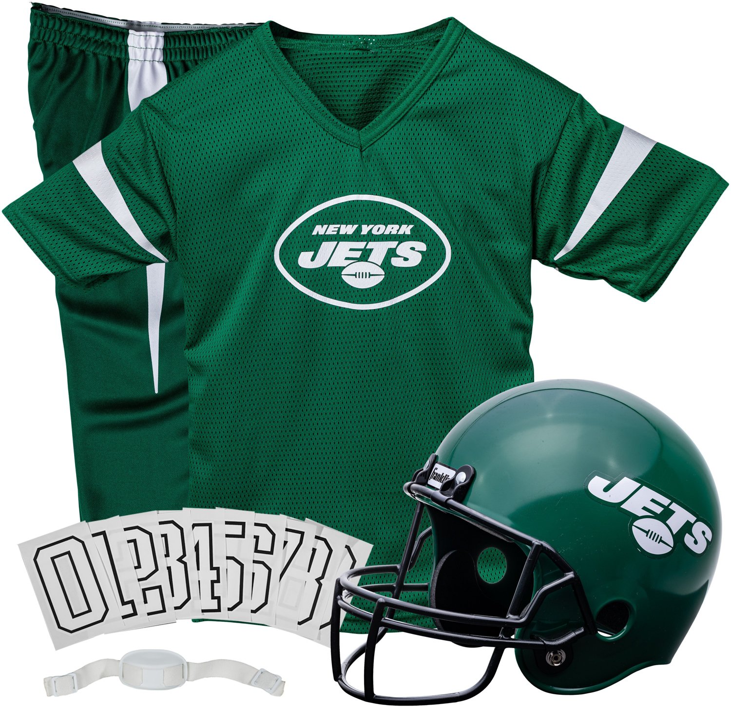 Franklin Youth New York Jets Deluxe Football Uniform Set Academy