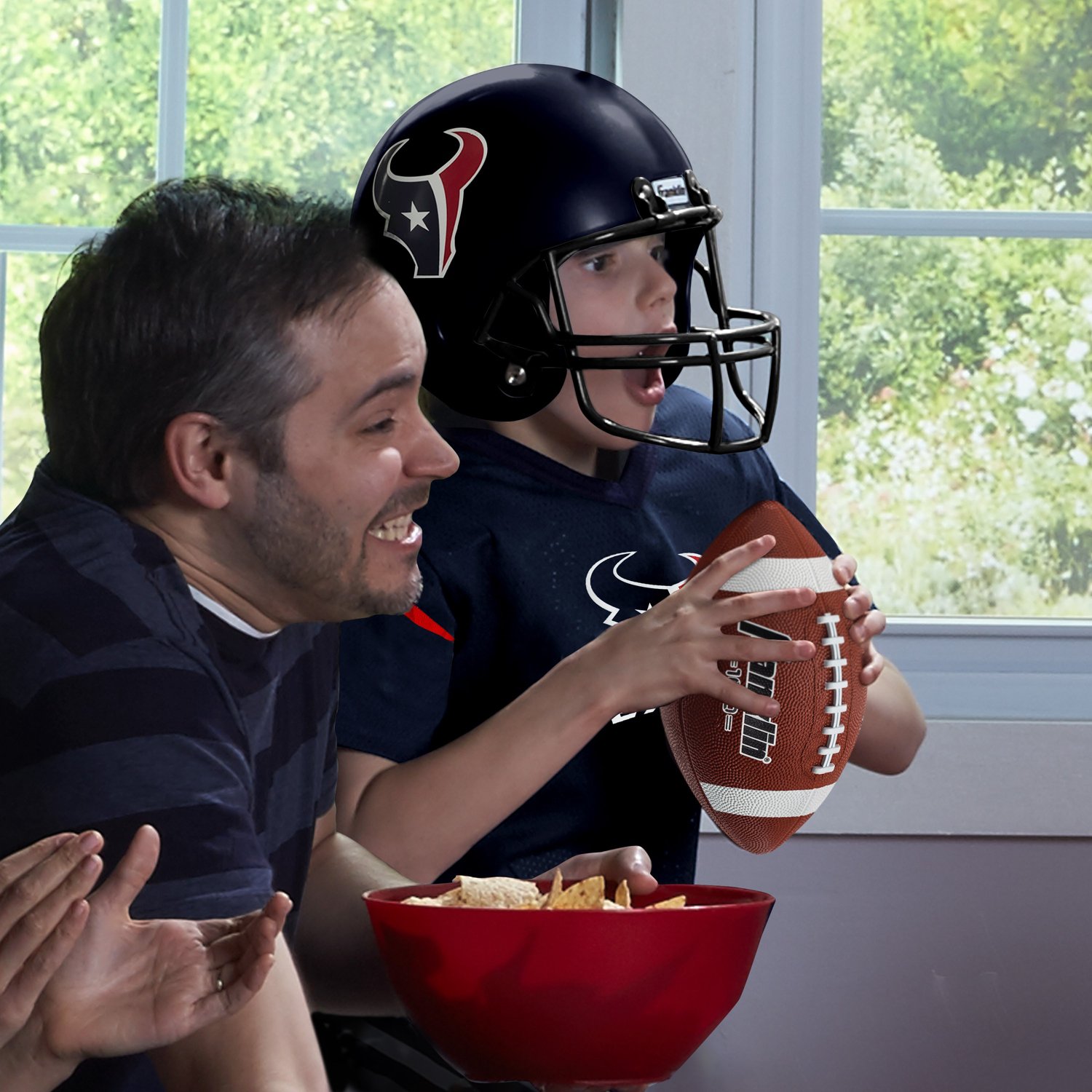 Franklin Youth Houston Texans Helmet and Jersey Set