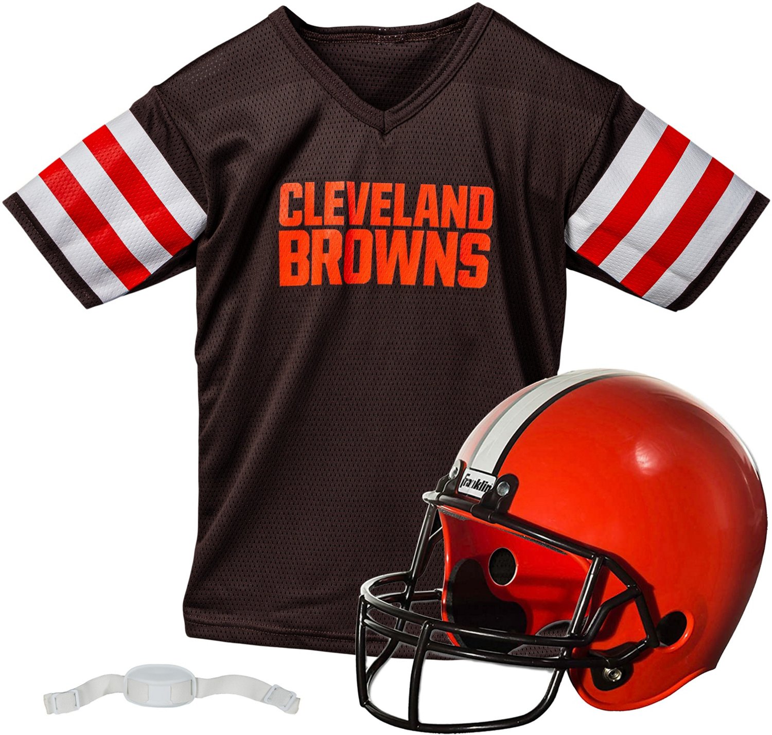 Franklin Youth Cleveland Browns Helmet and Jersey Set