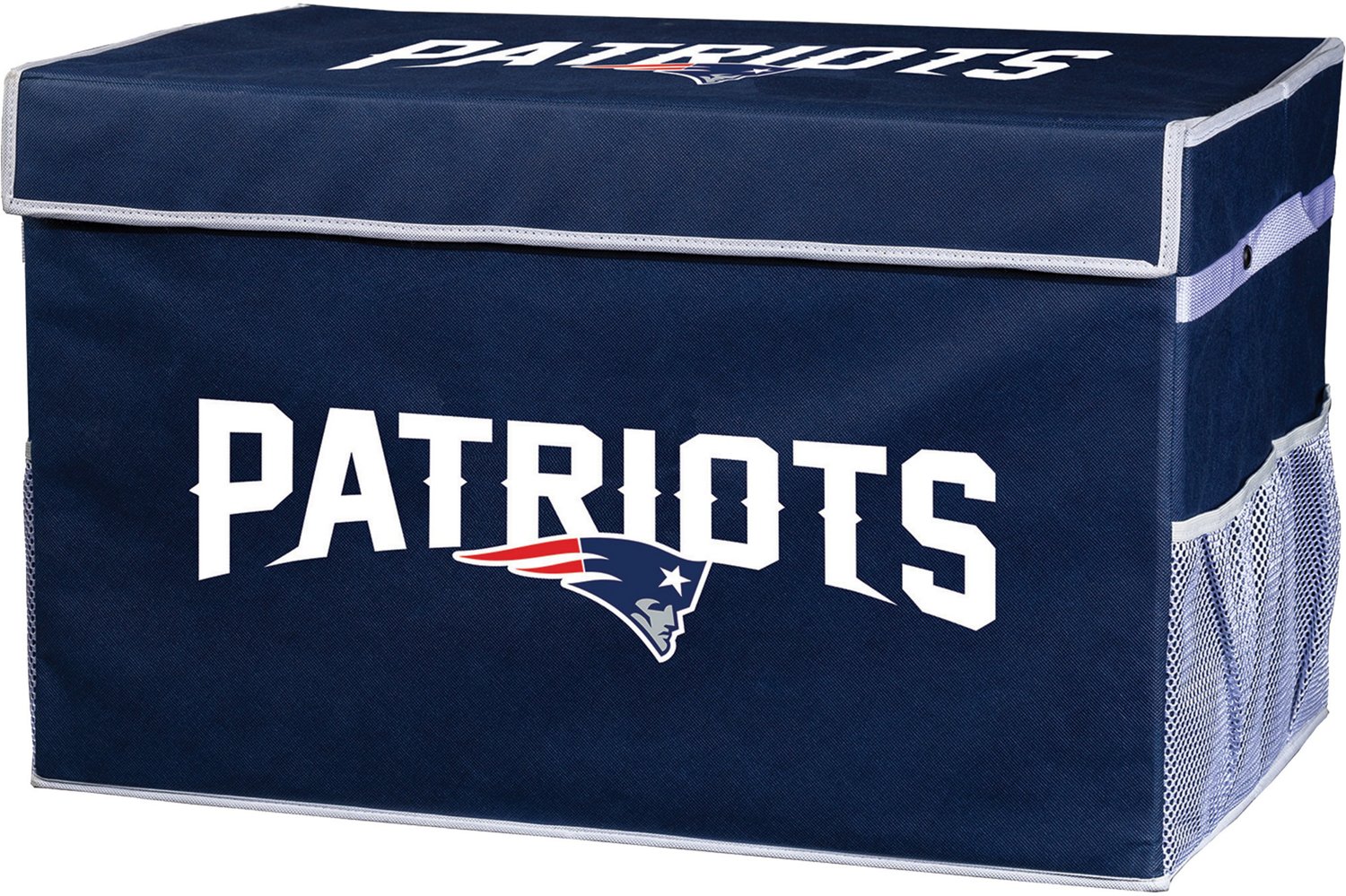 Franklin New England Patriots Collapsible Storage Footlocker Bin - view number 1