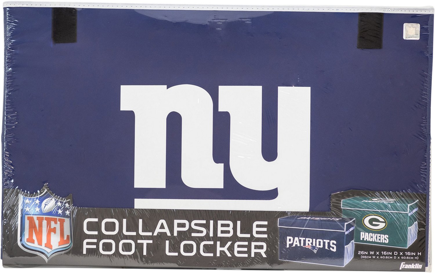 Franklin New York Giants Collapsible Footlocker Storage Bin - view number 2