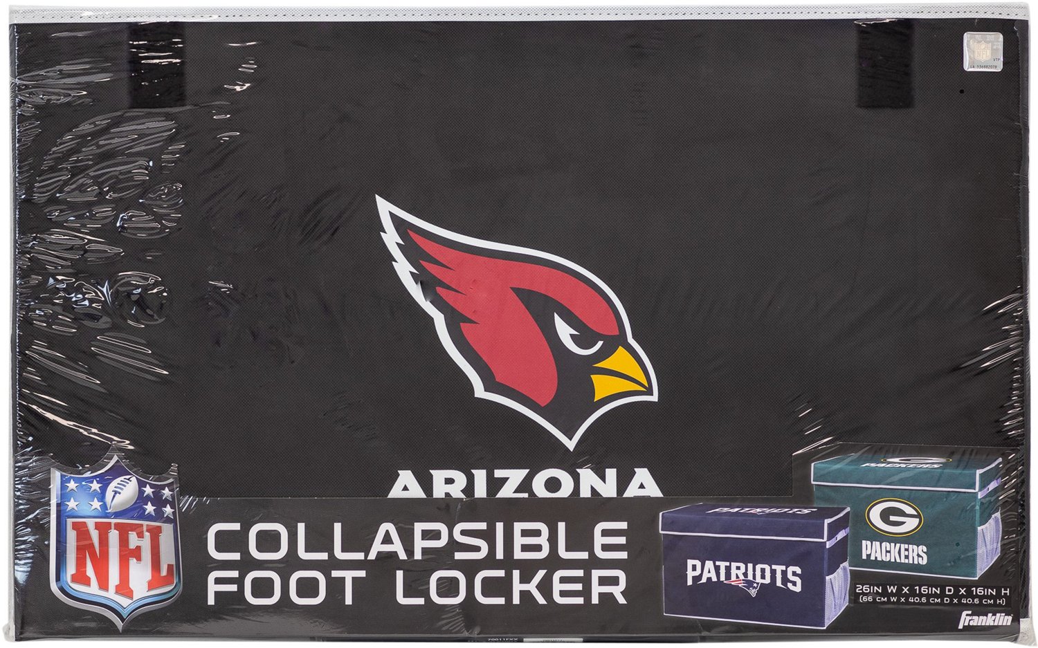 Franklin Arizona Cardinals Collapsible Storage Footlocker Bin