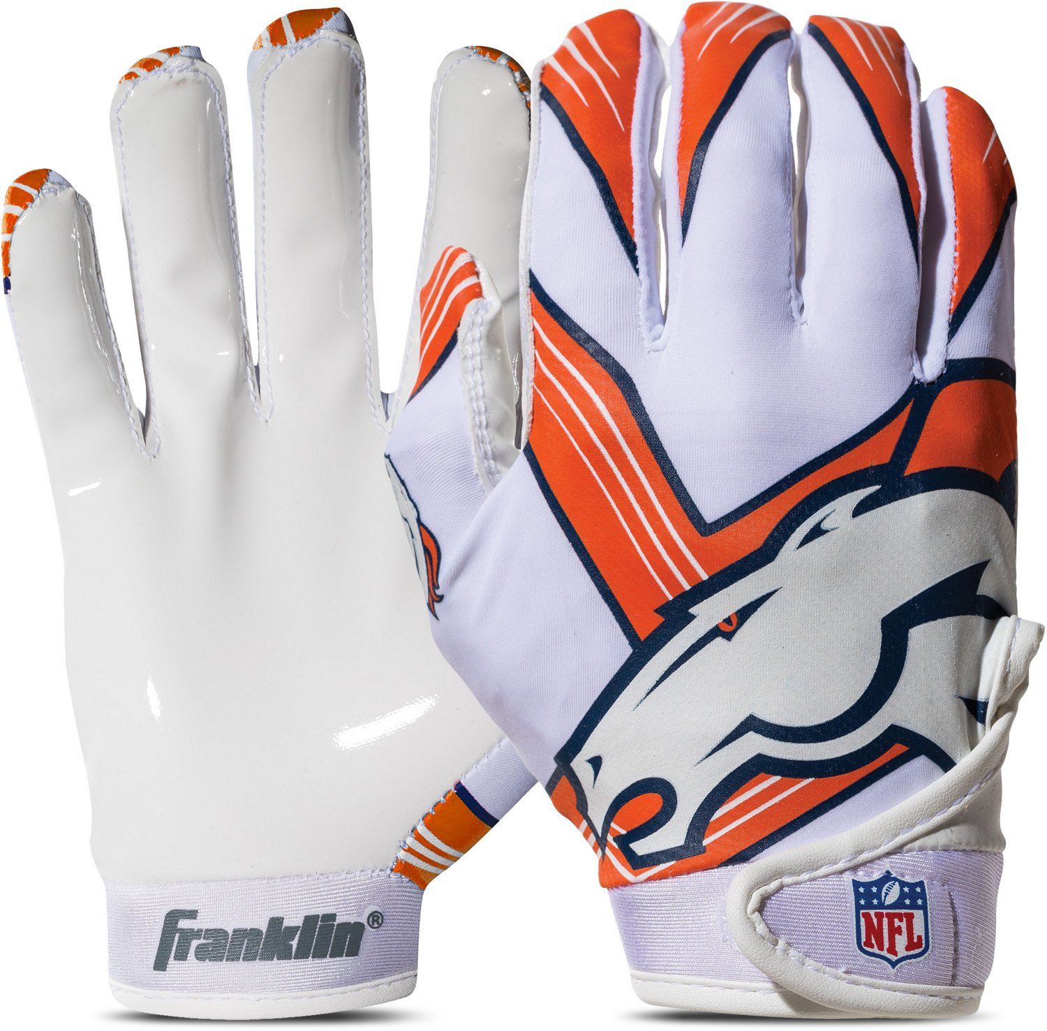 Denver Broncos NFL Nike Broncos Team Logo Gloves Adult Large