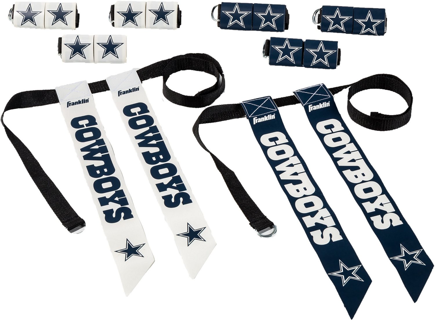 Franklin Sports NFL Flag Football Sets - NFL Team Flag Football Belts and  Flags - Flag Football Equipment for Kids and Adults