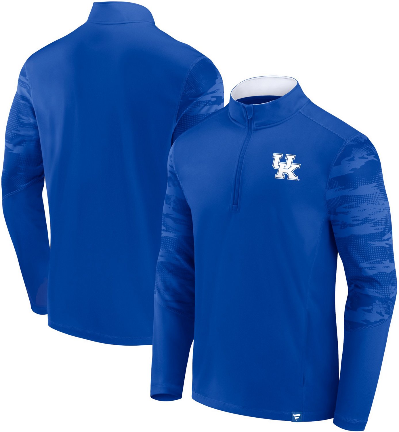 University of Kentucky Men's Ringer 1/4-Zip Top  - view number 3