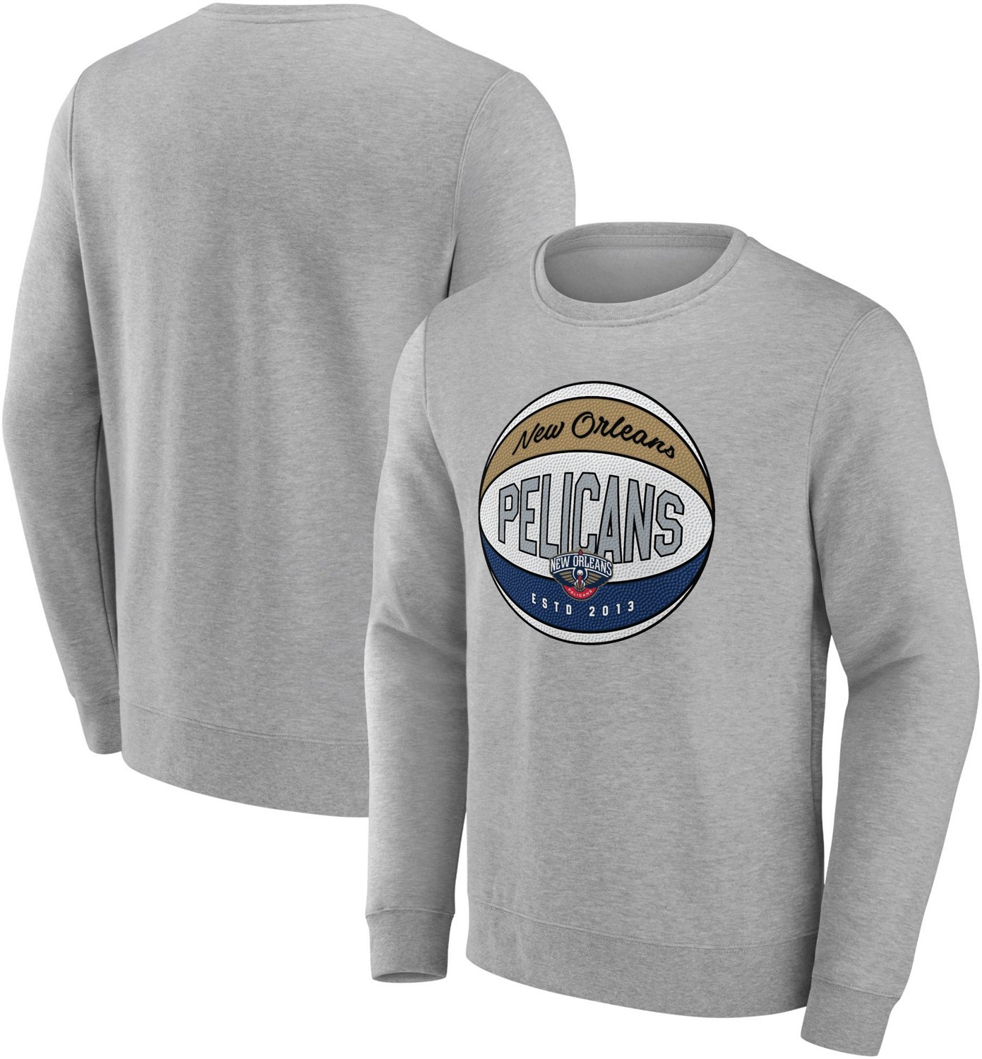 New Orleans Pelicans Men's Hard Color Long Sleeve Sweatshirt  - view number 3