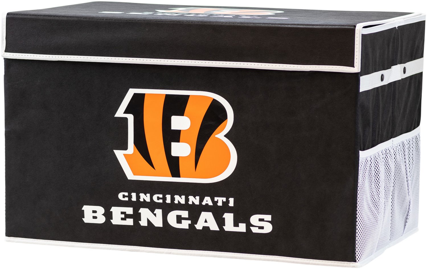Franklin Cincinnati Bengals Collapsible Storage Footlocker Bin Academy