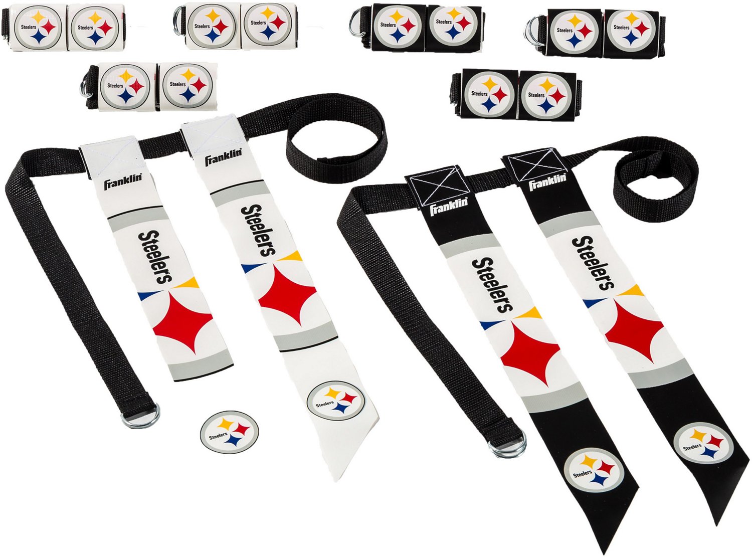 Franklin Pittsburgh Steelers Youth Flag Football Set Academy