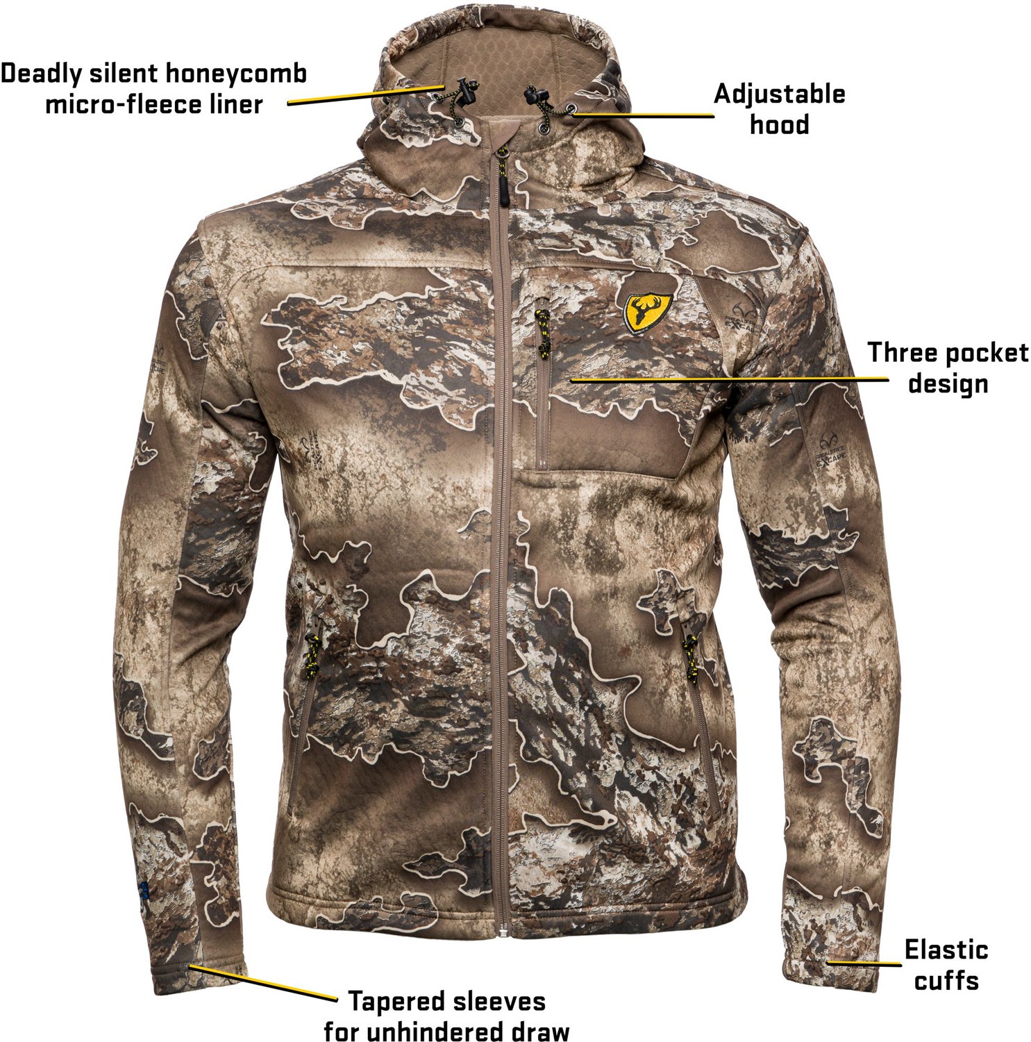 Blocker Outdoors Men's Silentec Jacket - view number 4