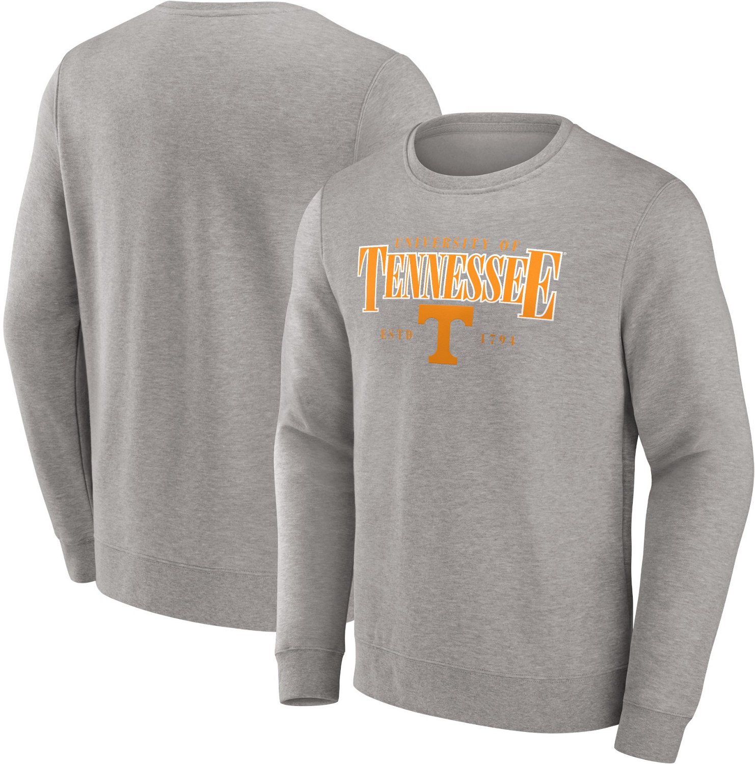 Fanatics Men's University of Tennessee Act Fast Crew Pullover - view number 3
