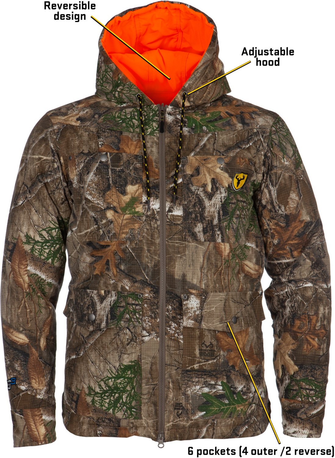 Blocker Outdoors Men's Evolve Reversible Jacket - view number 5