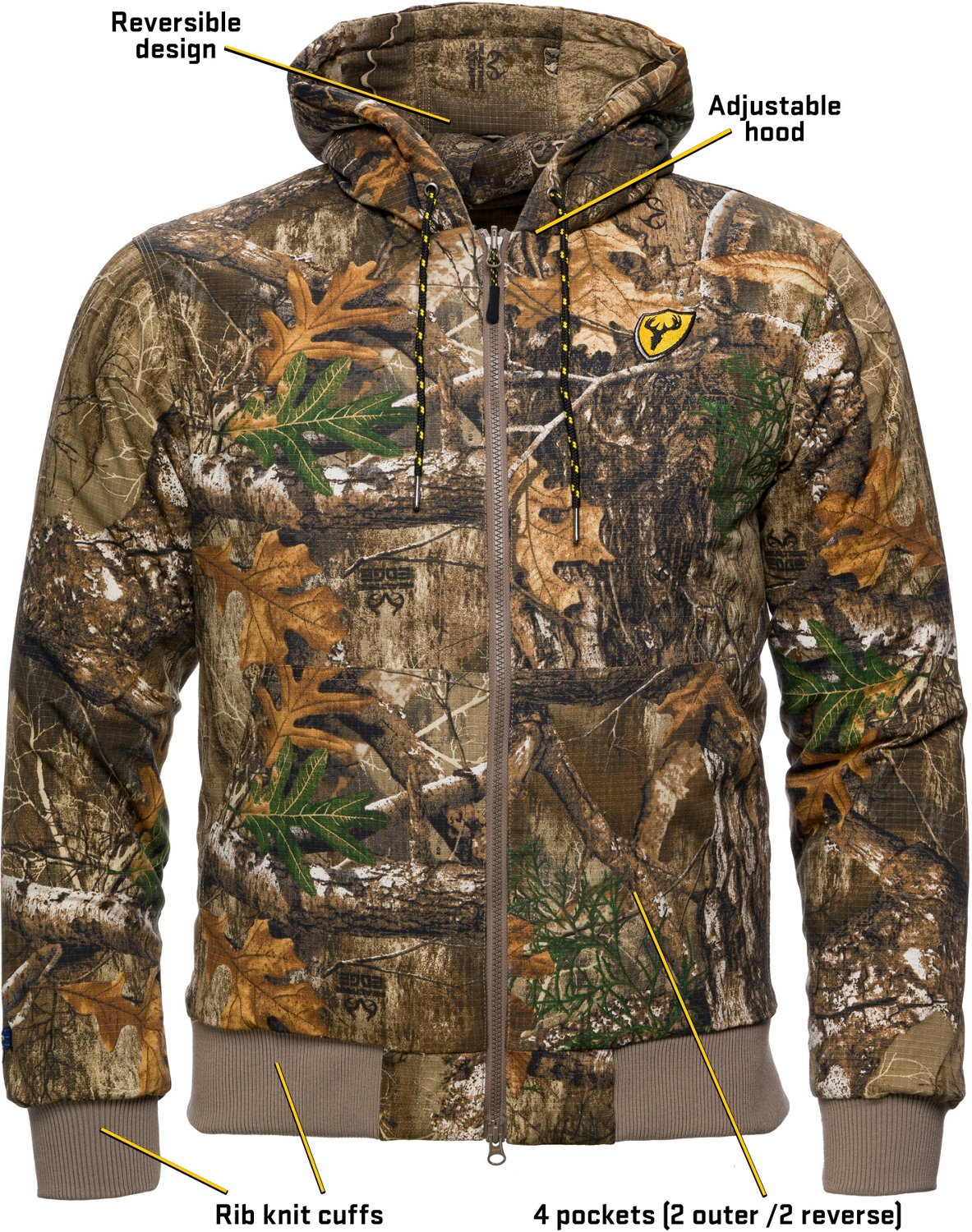Blocker Outdoors Men's Evolve Reversible Jacket - view number 6